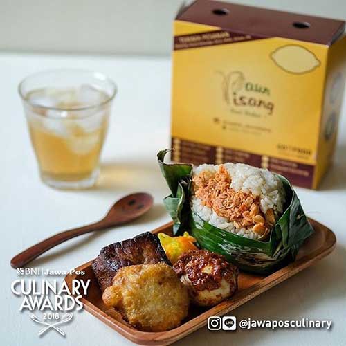 Nasi Bakar Daun Pisang